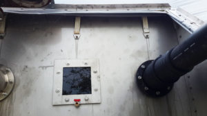 Biogaslager Hegndal - Skakt close up