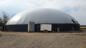 Biogaslager Hegndal - lige på