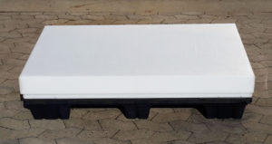 Brusekabine - lige på