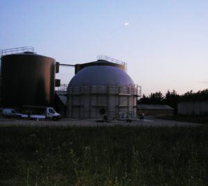 Hemmet - biogaskuppel