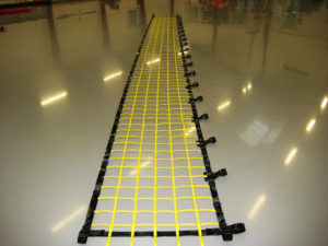 Kevlar net i en mindre udgave