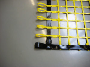 Kevlar net i siderne