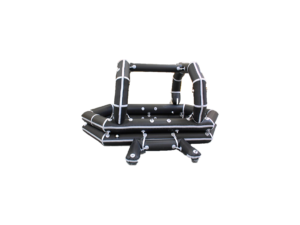 Redningsflåde i sort