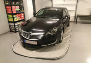 Spildunderlag - Opel stationcar