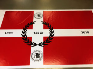 Sportsflag til Faster Boldklub og Gymnastikforening