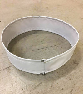 flexforbindelse med spændbånd